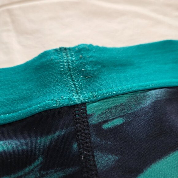 Nike Pro Turquoise Wave Bike Shorts - Picture 8 of 8